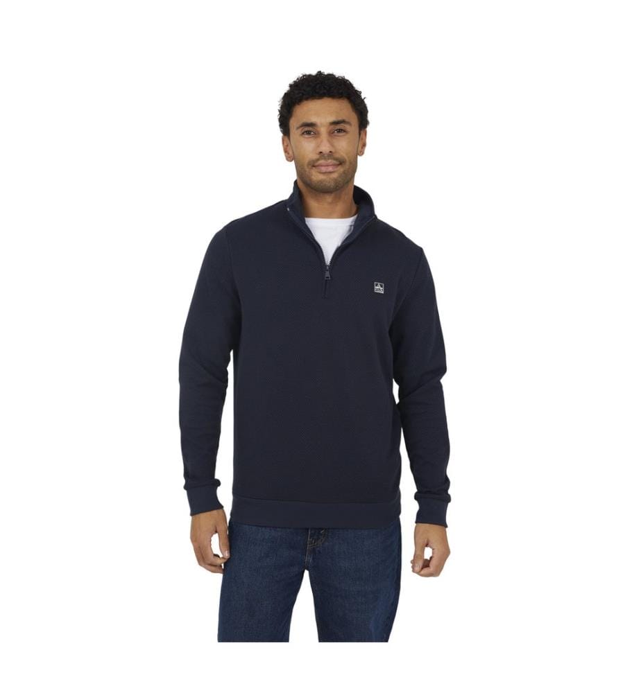 Brave Soul - "Flight" Sweatshirt für Herren, Weiter Stehkragen