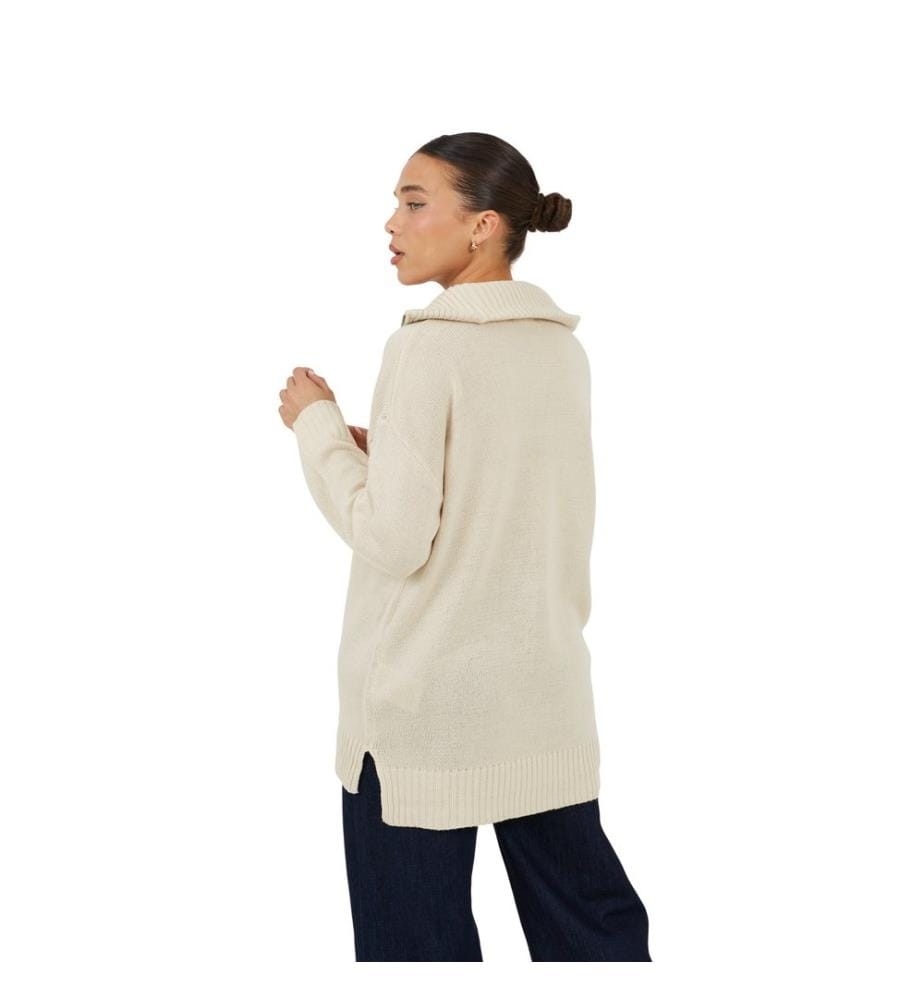 Brave Soul - "Fashion" Pullover für Damen, Überschnittene Schulter