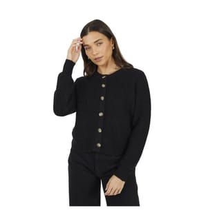 Brave Soul - "Lawson" Strickjacke für Damen, Rundhalsausschnitt, Jerseyware, Raglanärmel