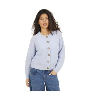 Brave Soul - "Lawson" Strickjacke für Damen, Rundhalsausschnitt, Jerseyware, Raglanärmel