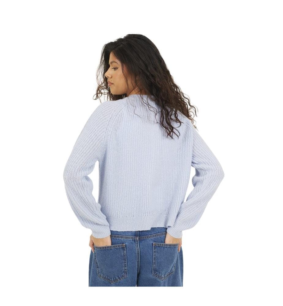 Brave Soul - "Lawson" Strickjacke für Damen, Rundhalsausschnitt, Jerseyware, Raglanärmel