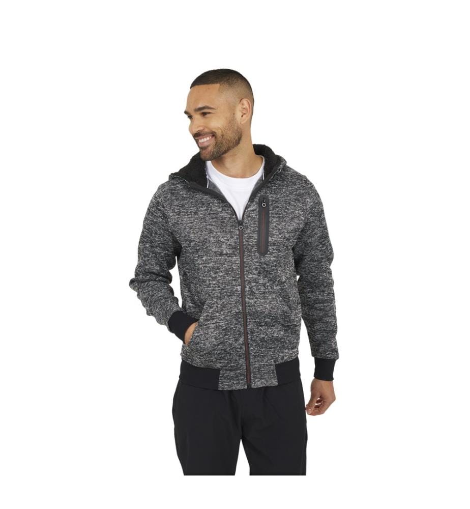 Brave Soul - Hoodie mit durchgehendem Reissverschluss für Herren, Langärmlig