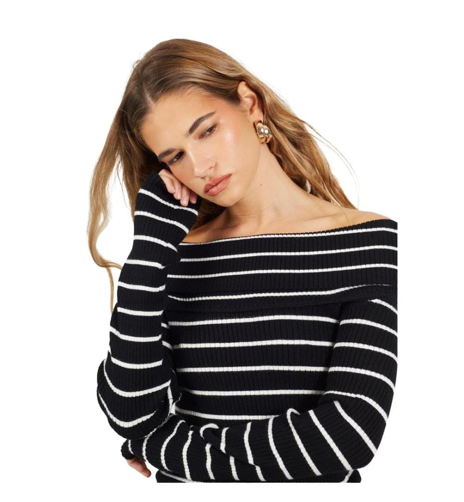 Brave Soul - Pullover für Damen, Schulterfrei