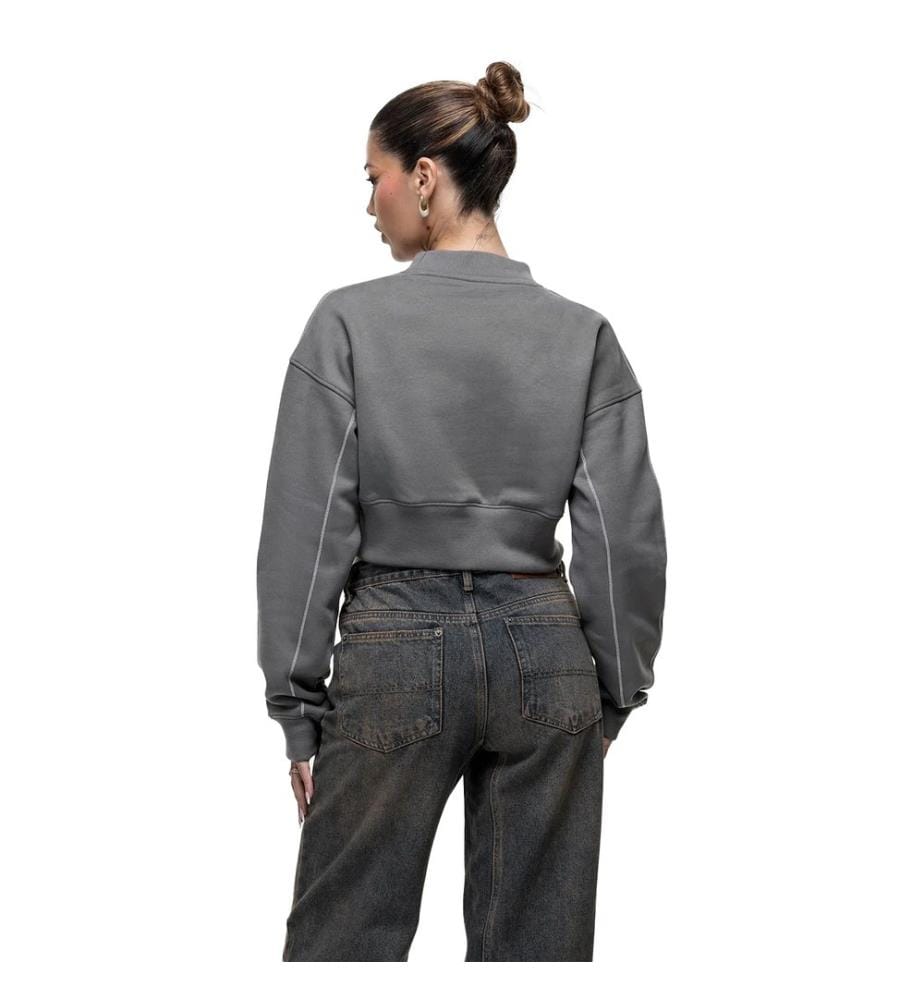 Good For Nothing - Sweatshirt für Damen, kurz geschnitten