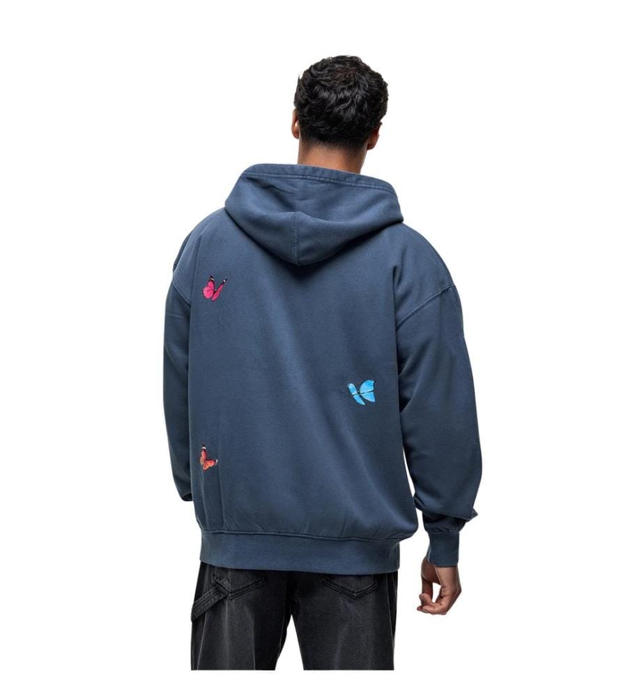 Good For Nothing - Hoodie mit durchgehendem Reissverschluss für Herren, Übergross