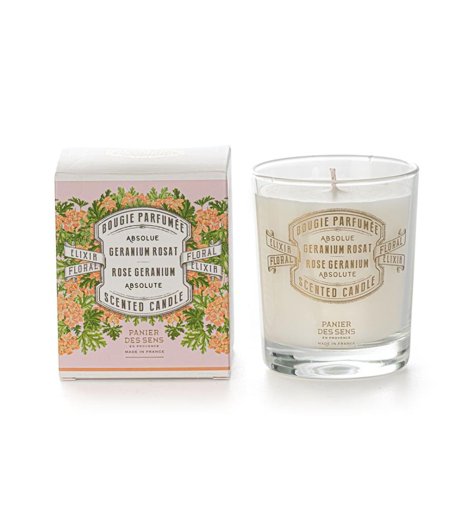 Duftkerze „Rosengeranie“ – 180 g