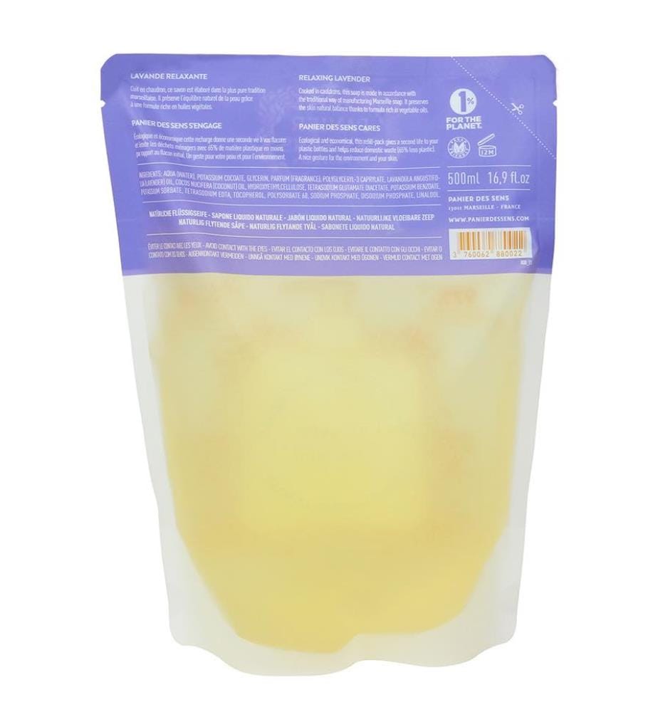 Ricarica di sapone liquido alla lavanda - 500 ml