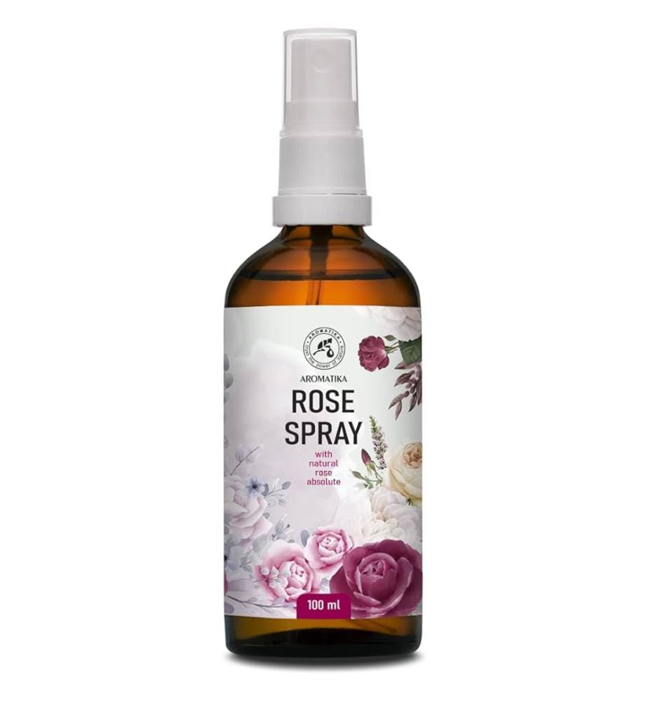 Rosa Kopfkissen-Spray mit ätherischen Ölen - 100 ml