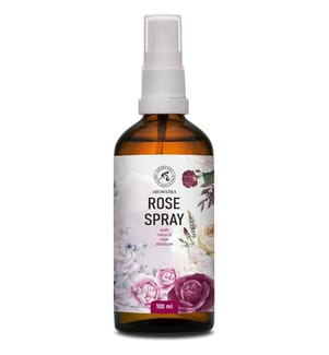Rosa Kopfkissen-Spray mit ätherischen Ölen - 100 ml