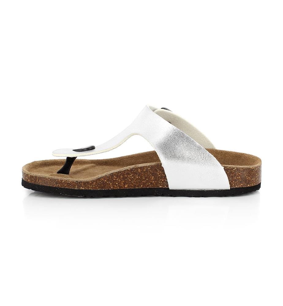 Hyams Flip-Flops - Silver