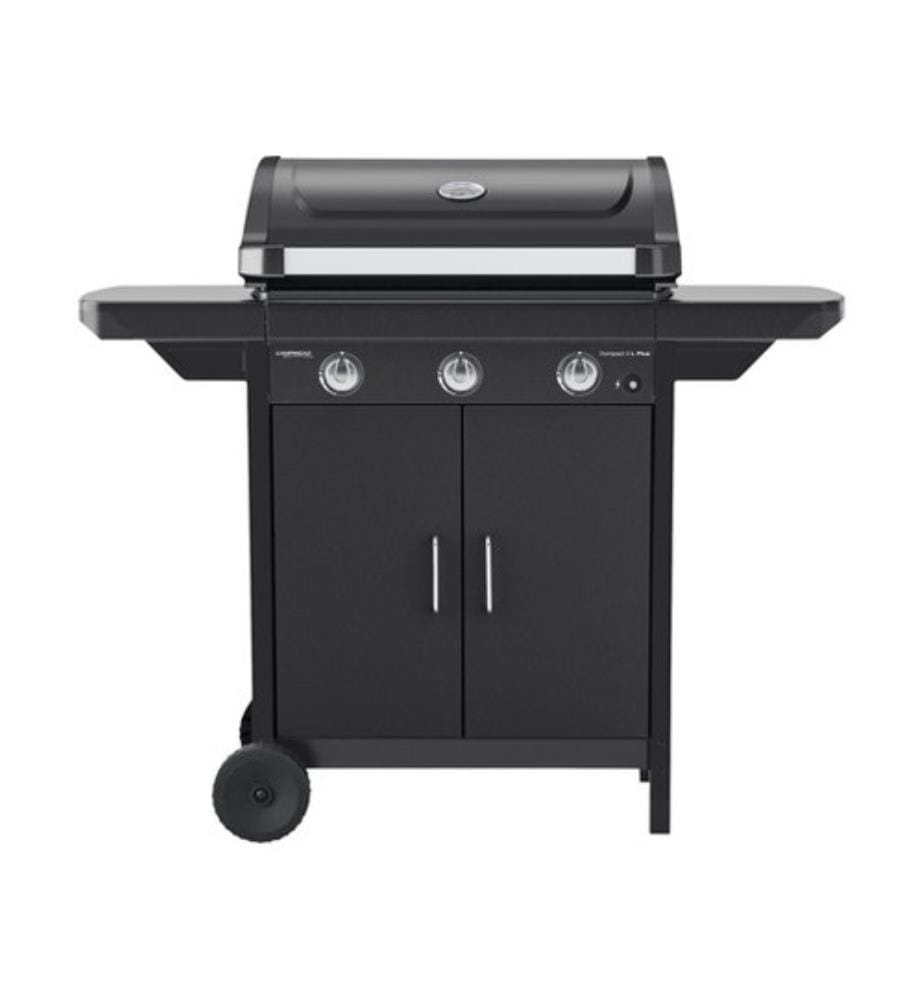 Gasgrill Compact 3 L Plus - Schwarz