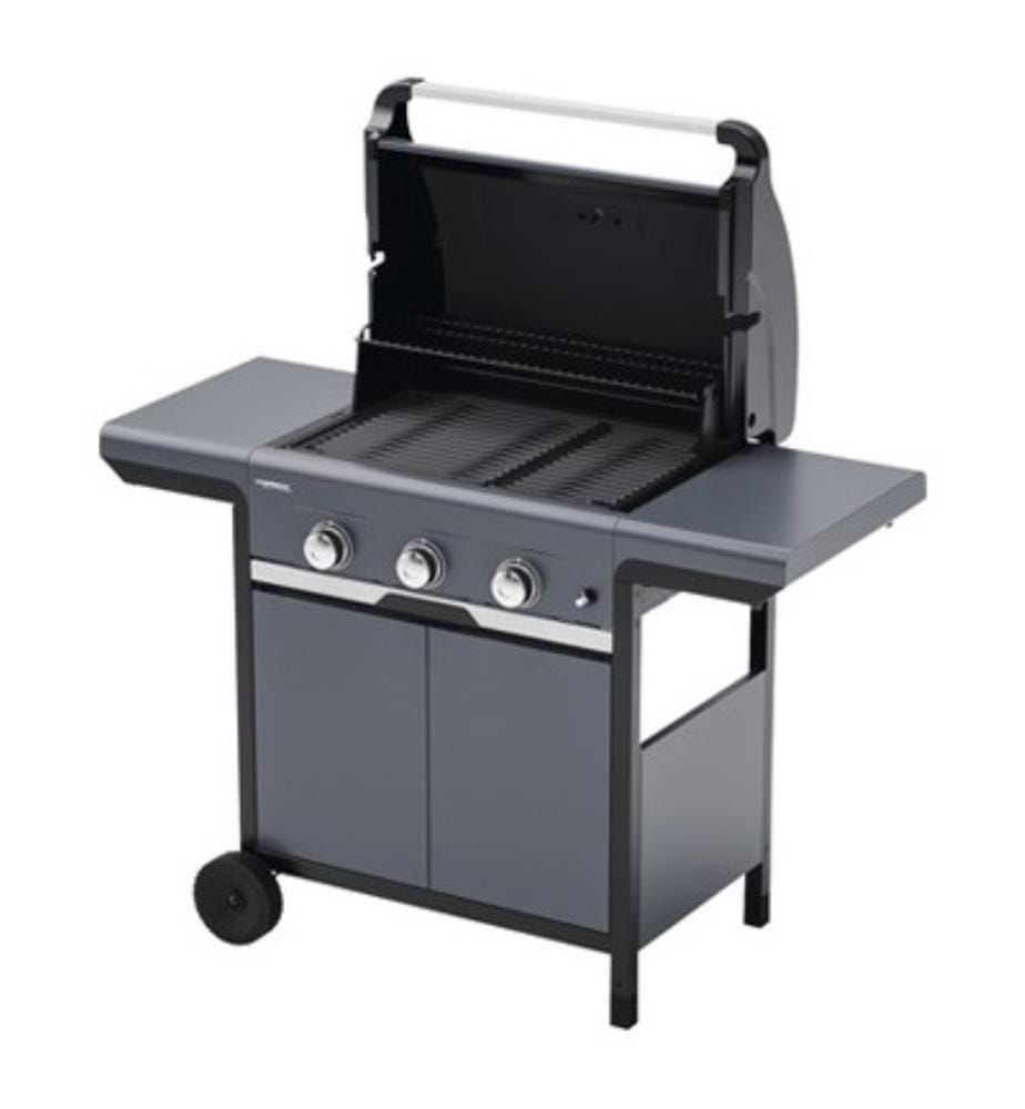 Select 3 L Plus Gasgrill - Schwarz und Silber
