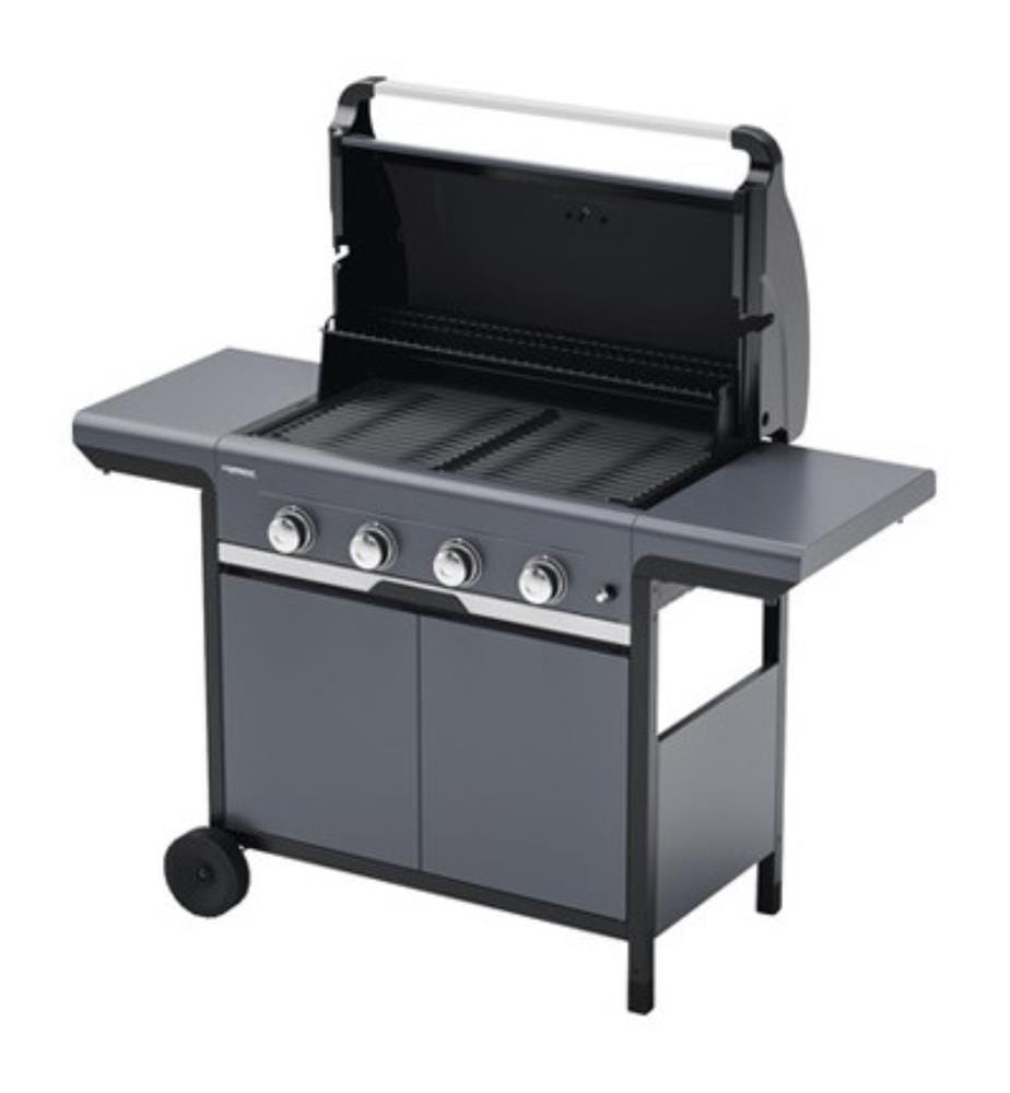 Select 4 L Plus Gasgrill - Schwarz und Silber