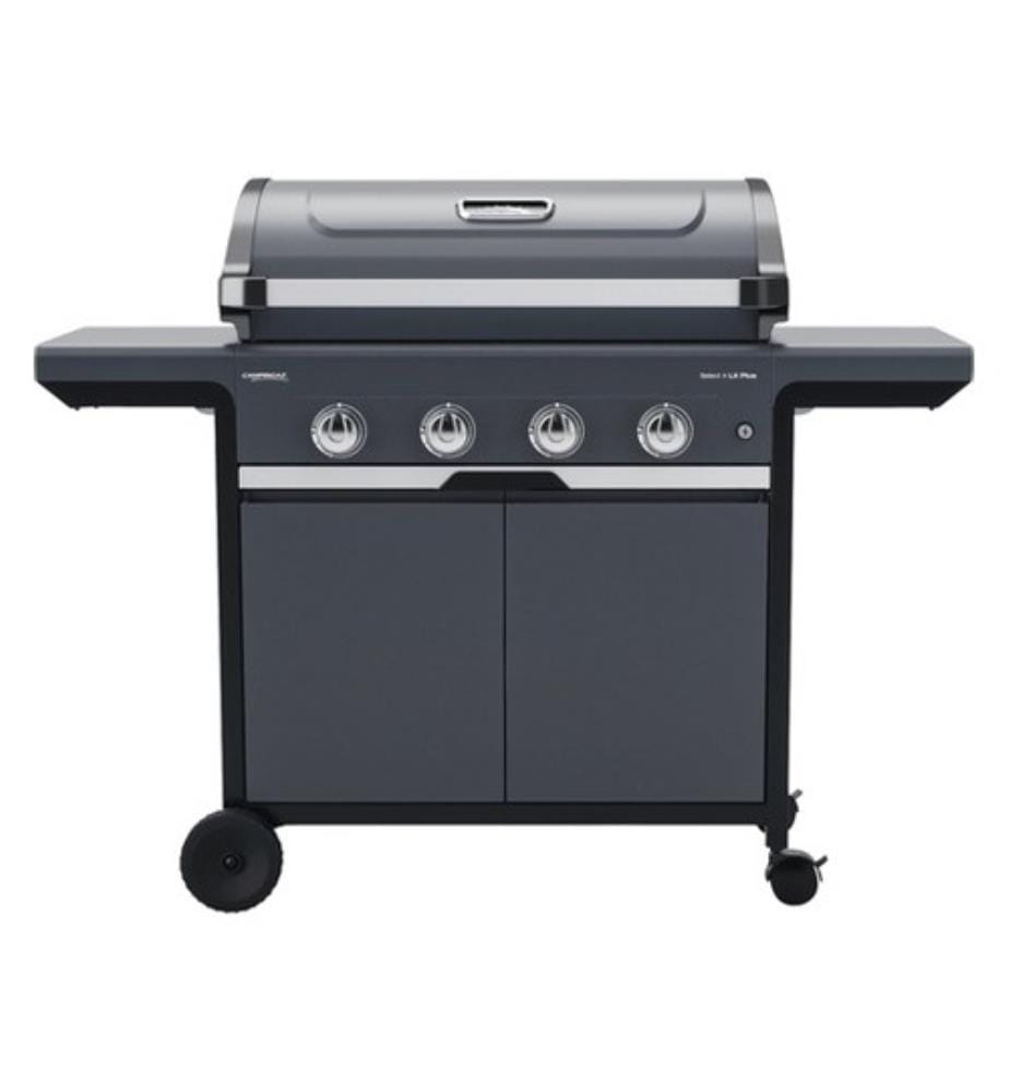 Select 4 LX Plus Gasgrill - Schwarz und Silber