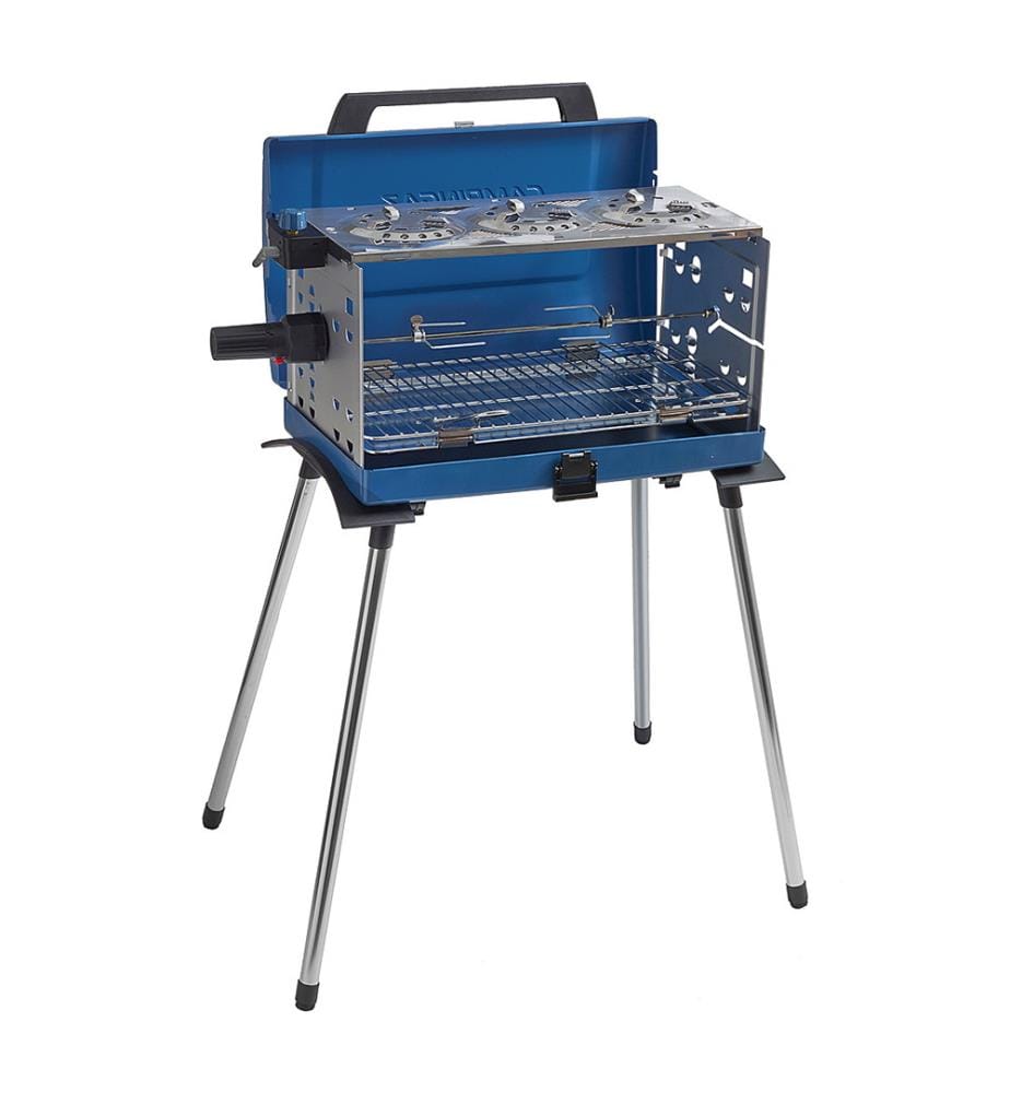 Gasgrill Pueblo 400 SGR - Blau und Silber