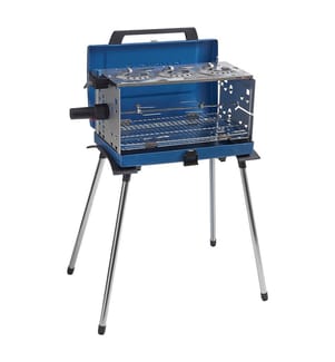 Gasgrill Pueblo 400 SGR - Blau und Silber