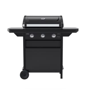 Gasgrill Compact 3 L - Schwarz und Silber