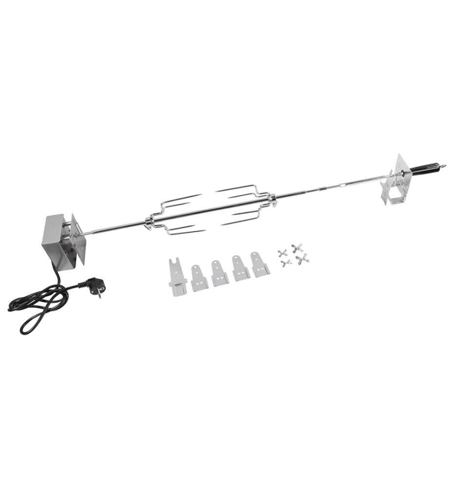 Rotisserie-Set - Silber