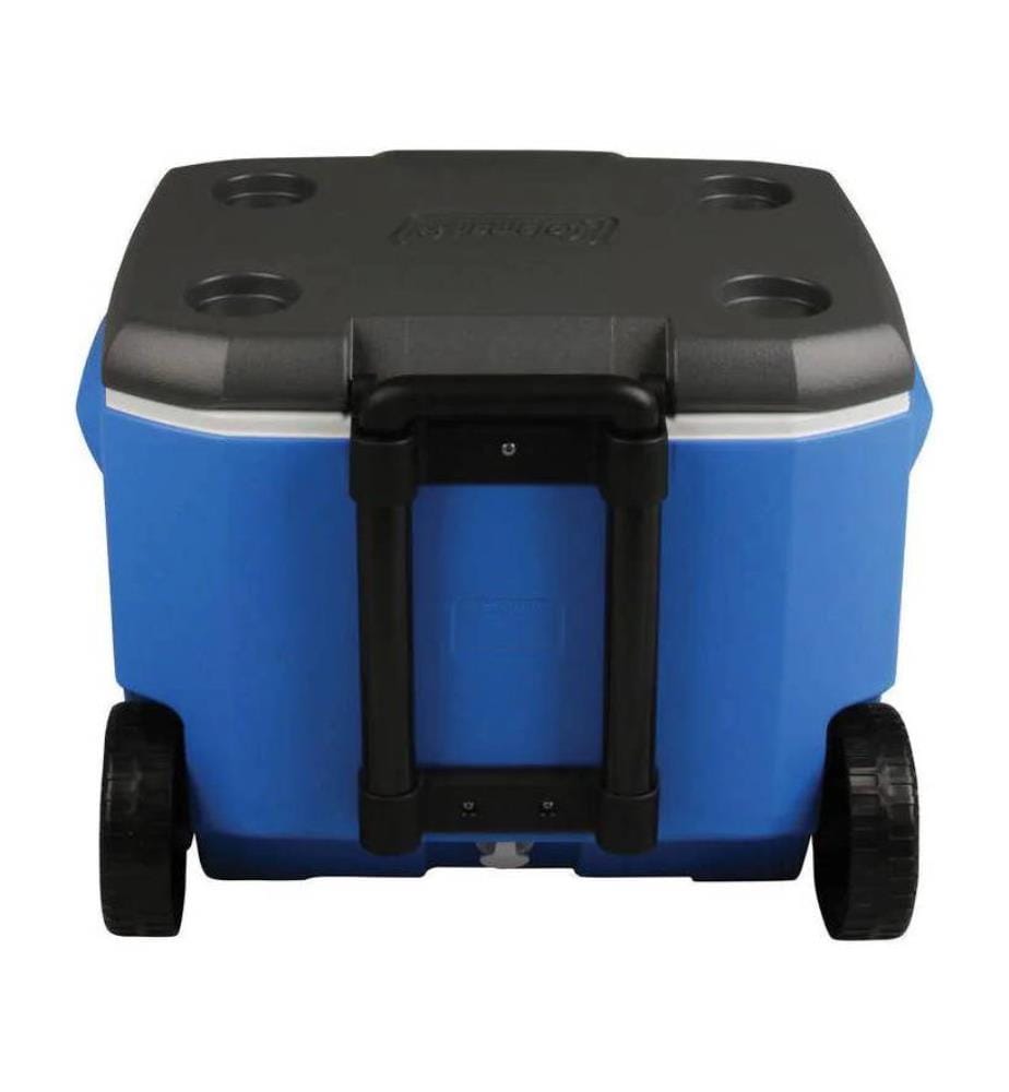 Glacière à roues 60QT Performance- Bleu