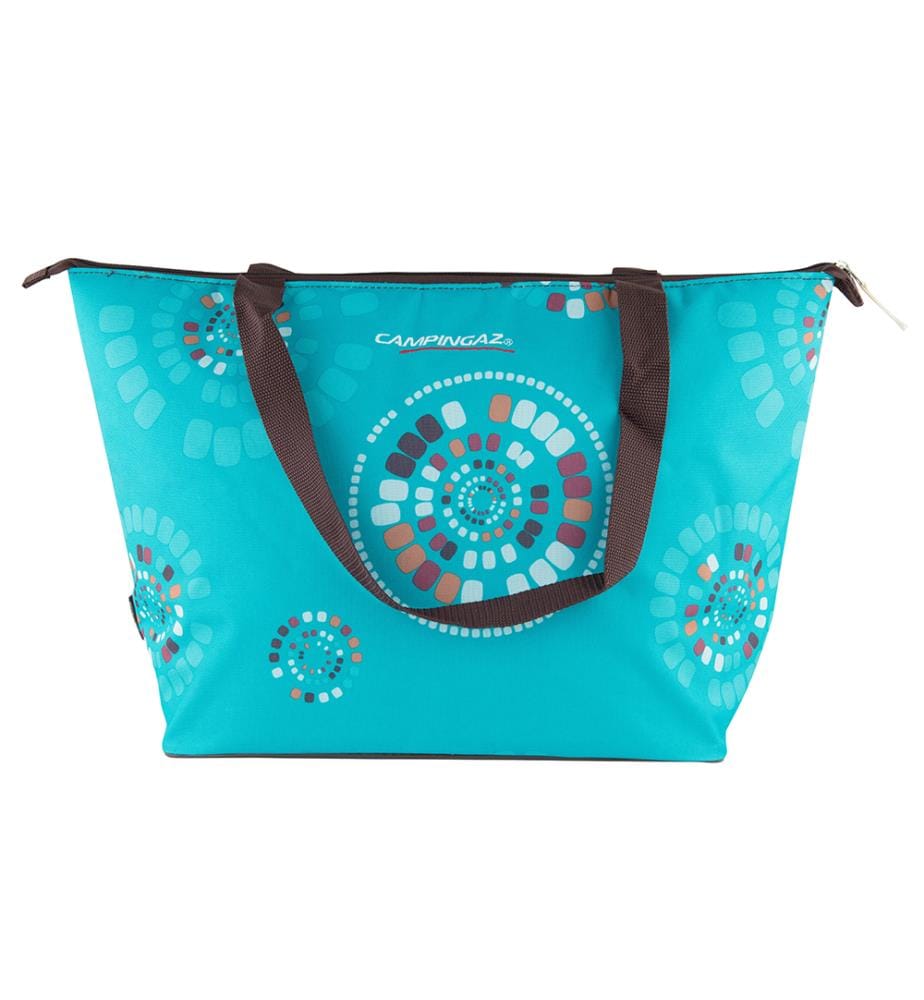 Weiche Kühlbox Ethnic Essential 15L - Blau und Orange