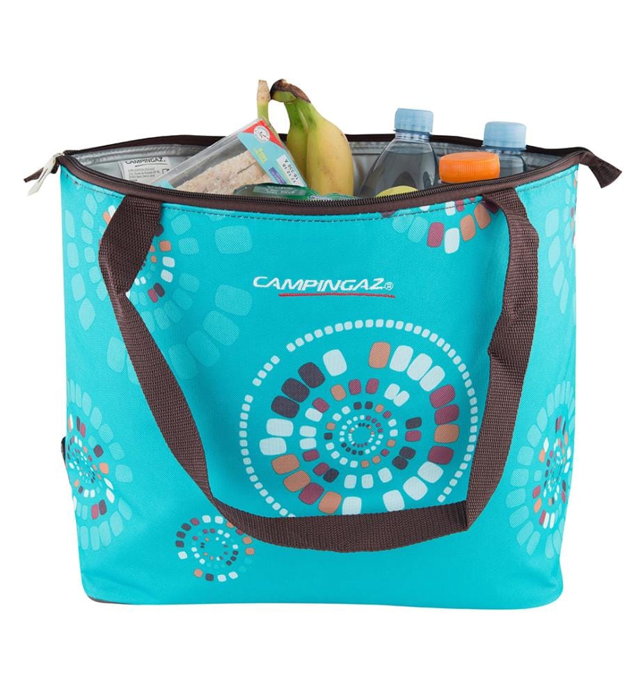 Weiche Kühlbox Ethnic Essential 15L - Blau und Orange