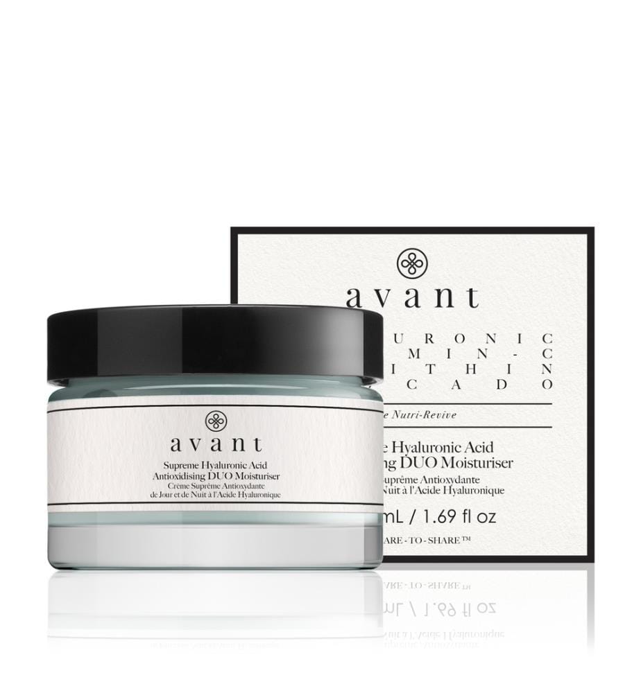 Hochwirksame antioxidative Tages- und Nachtcreme mit Hyaluronsäure – 50 ml