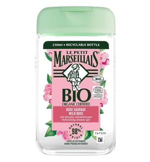 12er-Pack Duschgels mit Bio-Wildrosenöl – 250 ml