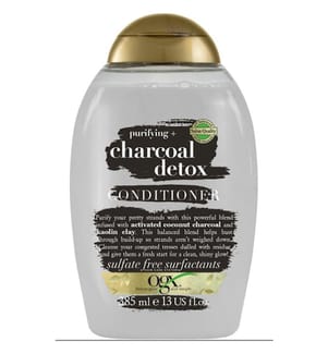 6er-Pack Detox-Haarspülungen mit Aktivkohle – 385 ml