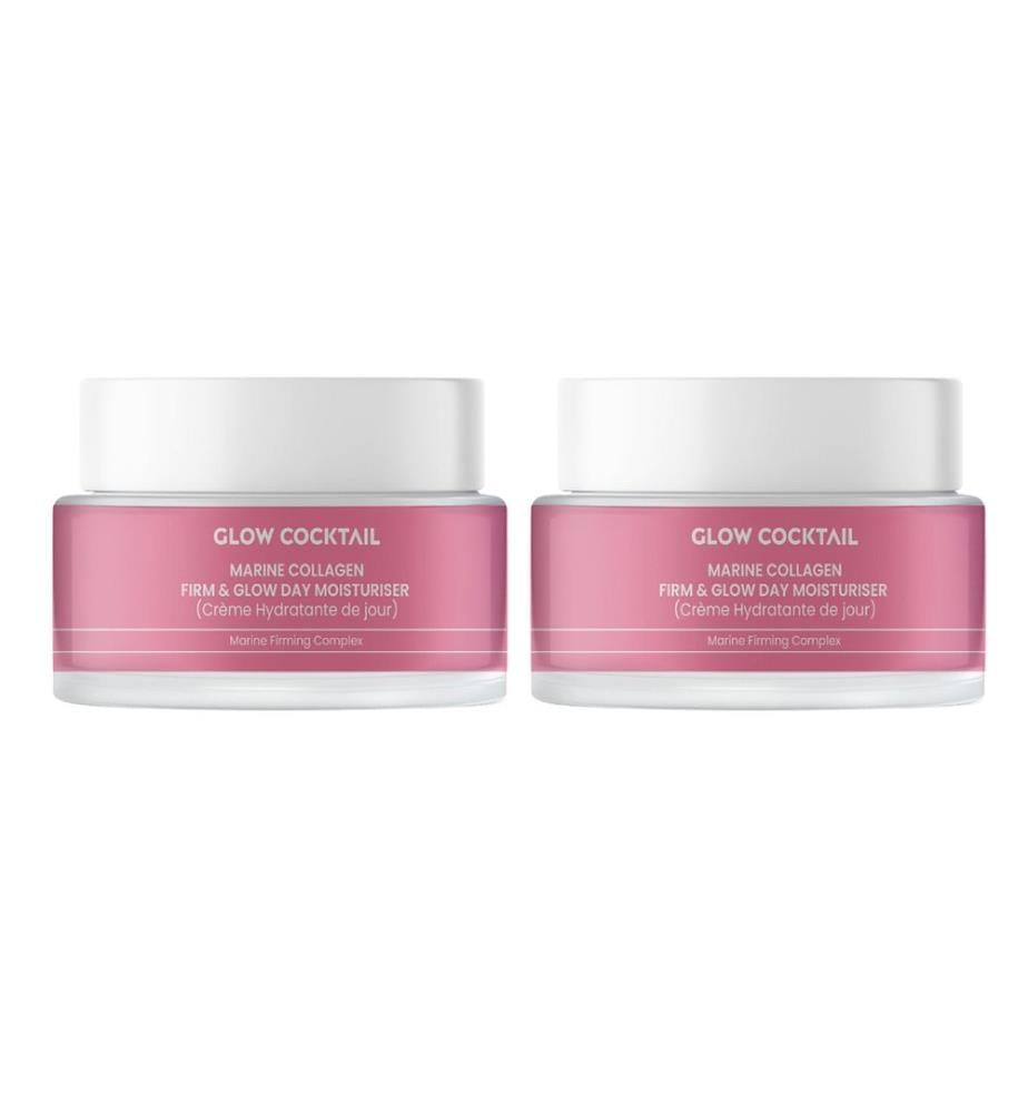 Set of 2 firming and radiance-boosting marine collagen day creams – 50 ml
