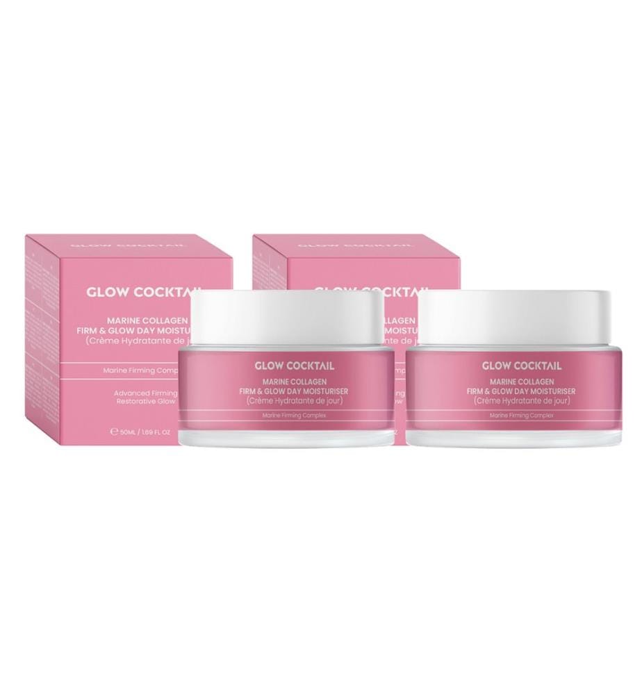 Set of 2 firming and radiance-boosting marine collagen day creams – 50 ml