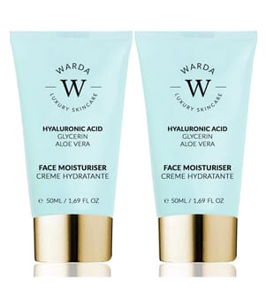 2er-Set Feuchtigkeitscremes mit Hyaluronsäure – 50 ml