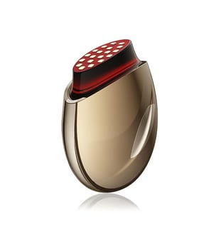 Regenerierendes Gesichtsmassagegerät mit Kollagen, Rotlicht, Radiofrequenz und Mikroströmen – Gold