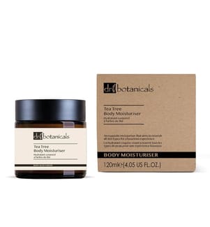 Feuchtigkeitsspendende Körpercreme mit Teebaumöl – 120 ml