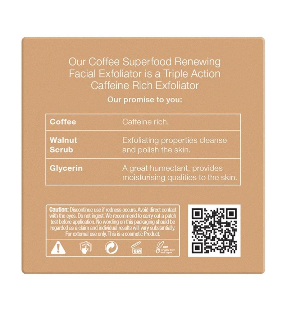 Gesichtspeeling mit Kaffee – 60 ml