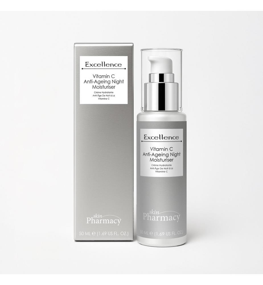 Feuchtigkeitsspendende Anti-Aging-Nachtcreme mit Vitamin C – 50 ml