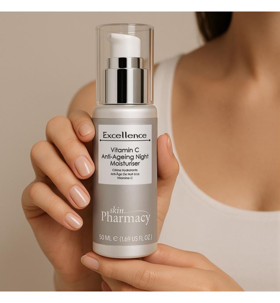 Feuchtigkeitsspendende Anti-Aging-Nachtcreme mit Vitamin C – 50 ml