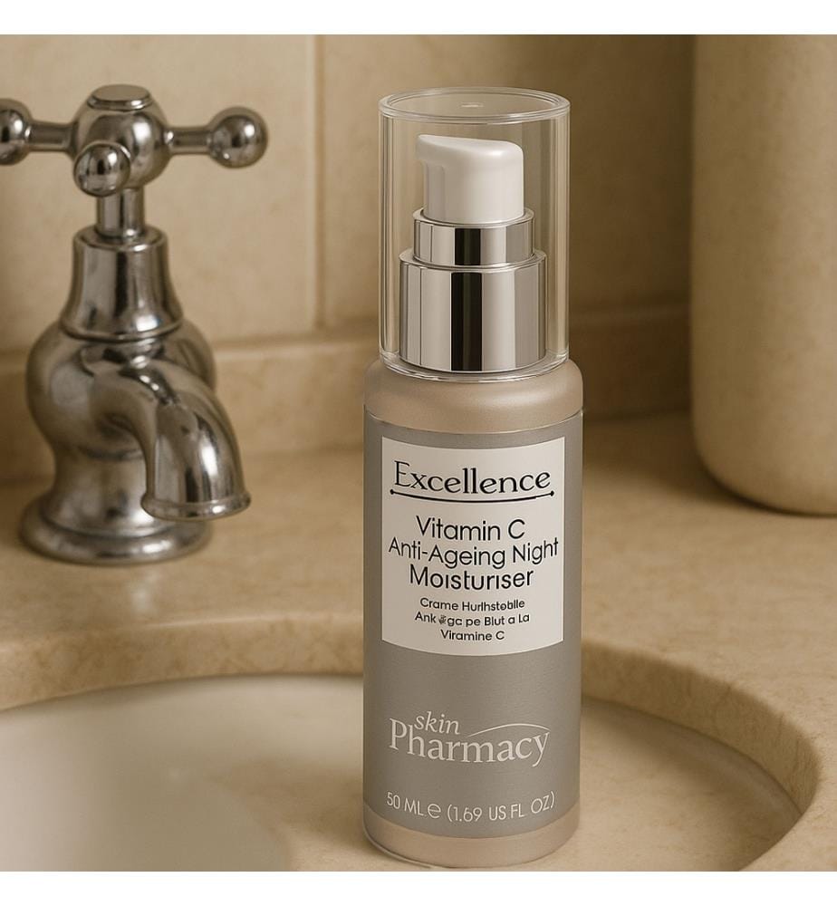 Feuchtigkeitsspendende Anti-Aging-Nachtcreme mit Vitamin C – 50 ml