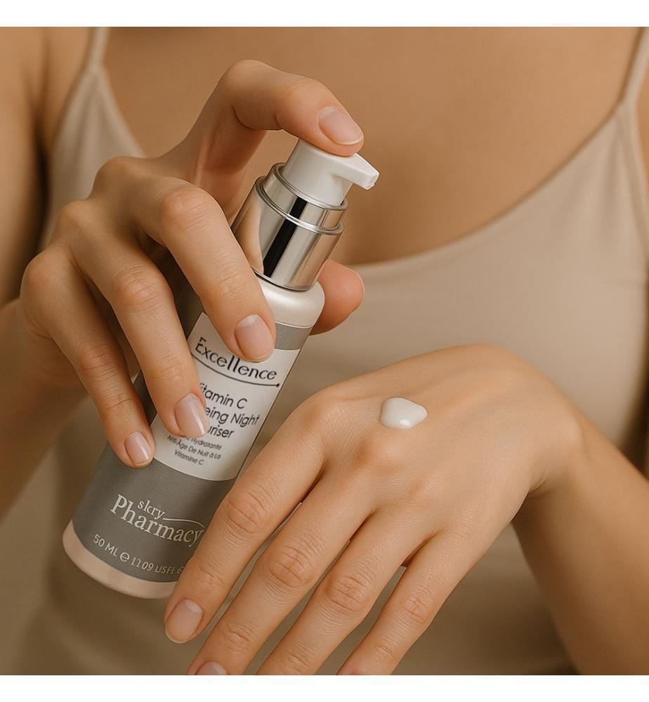 Feuchtigkeitsspendende Anti-Aging-Nachtcreme mit Vitamin C – 50 ml
