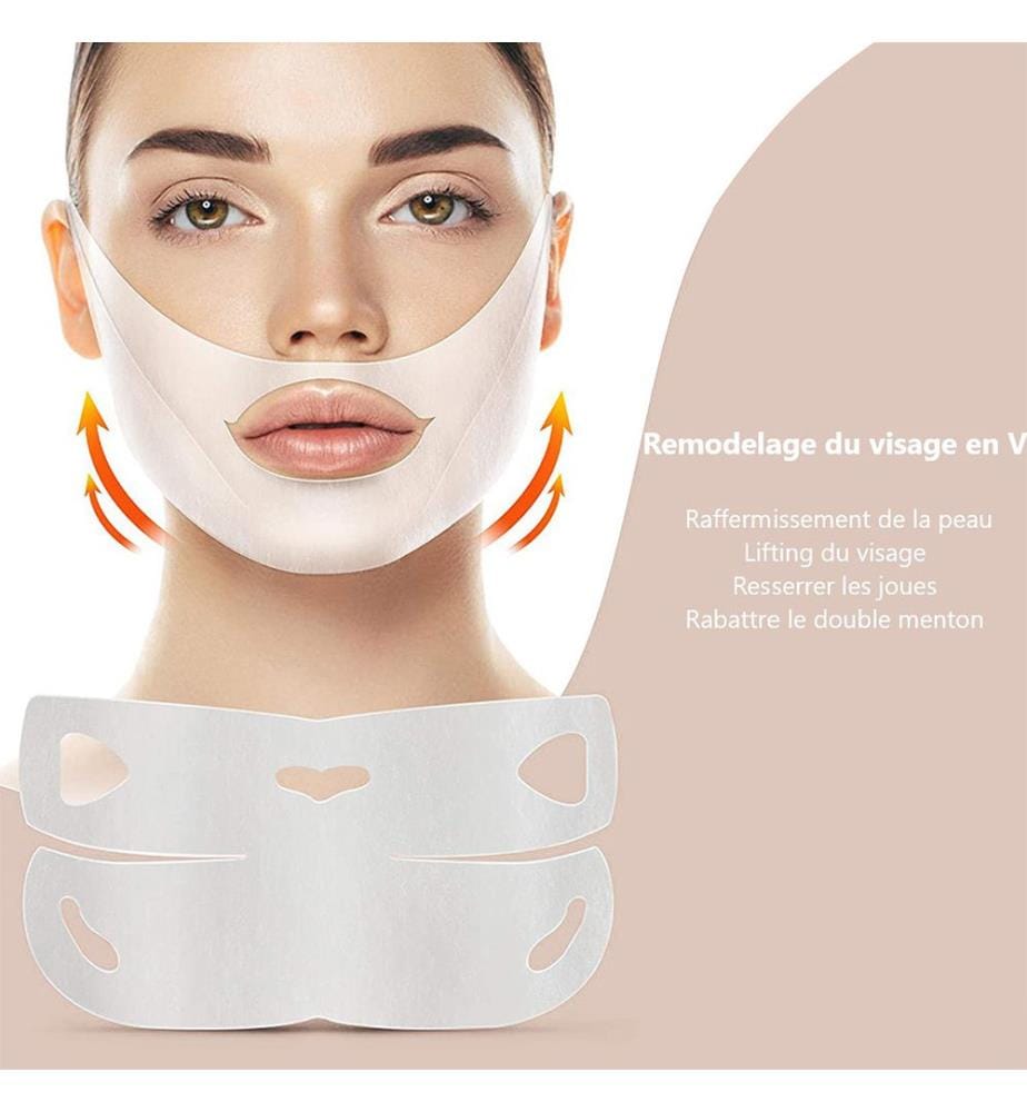Lifting-Gesichtsmaske mit Kollagen – Transparent