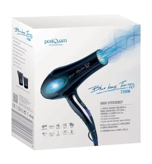 Haartrockner Blue Ions Therapy - Schwarz