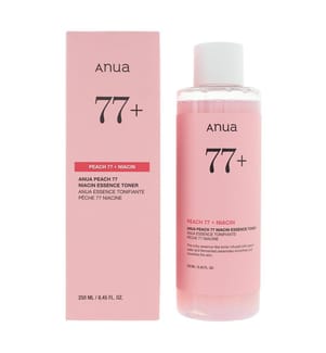 Gesichtswasser mit Pfirsich und Niacinamid 77 % – 250 ml