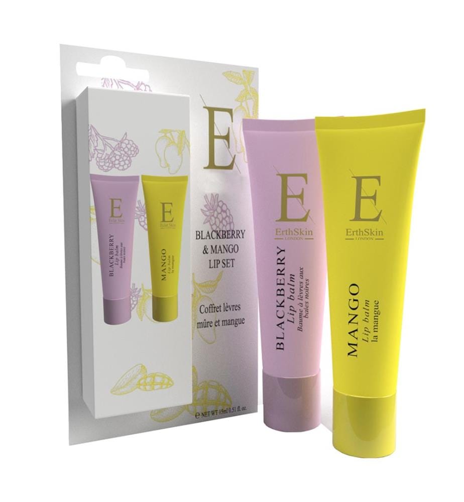Lippenbalsam-Set mit Mango und Brombeere
