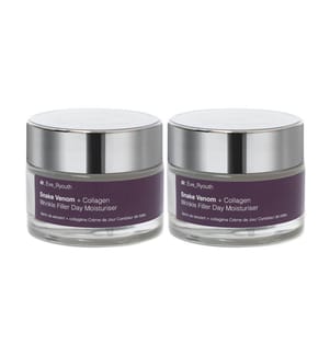 Crème de Jour Anti-Rides Snake Venom + Collagen - 2 x 50 ml
