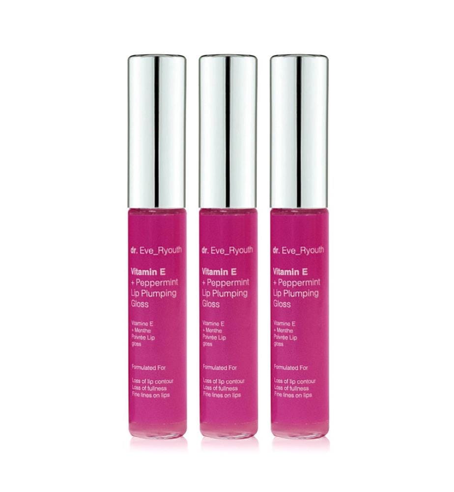 2in1 Gloss & Pflege Vitamin E and Peppirment - 3 x 8 ml