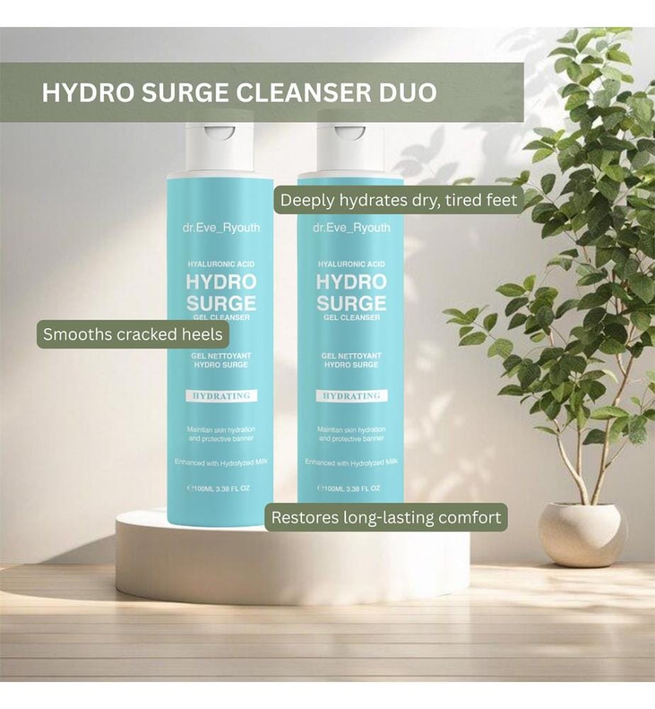 2er-Set feuchtigkeitsspendende Reinigungsgels mit Hyaluronsäure – 100 ml