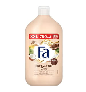 Lot de 6 Gel Douche Cream & Oil Cacao - 750 ml