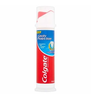 6 tubes de dentifrice pour adultes, 100 ml, avec pompe – Protection contre les caries