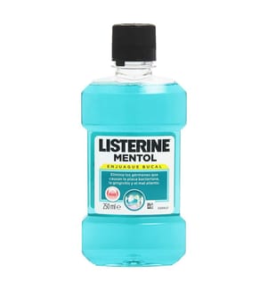 Lot de 6 Bains de Bouche Mentol - 250 ml