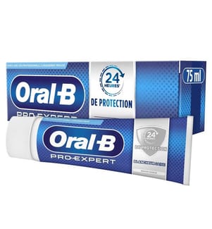 Lot de 12 Dentifrice Expert Blancheur Saine Menthe Fraiche - 75ml