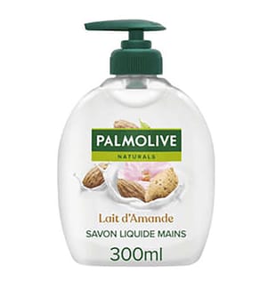 Lot de 12 Savon Liquide Mains Soin Délicat Au Lait D'Amande la Pompe de - 300ml
